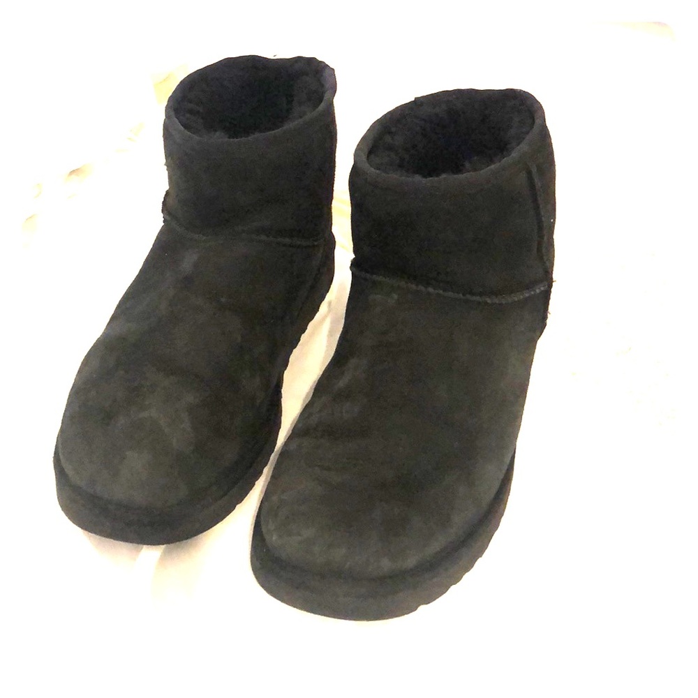 Black Mini Uggs Size 9